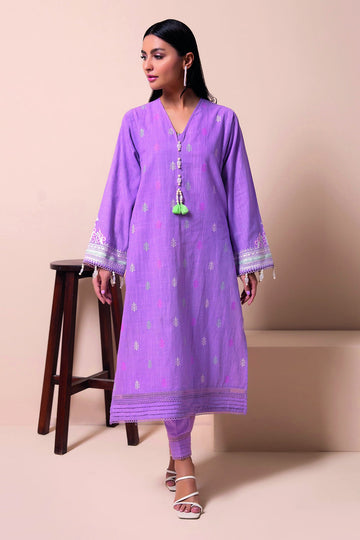 Ich22103 Purple Khaadi Online Spring Summer 2022